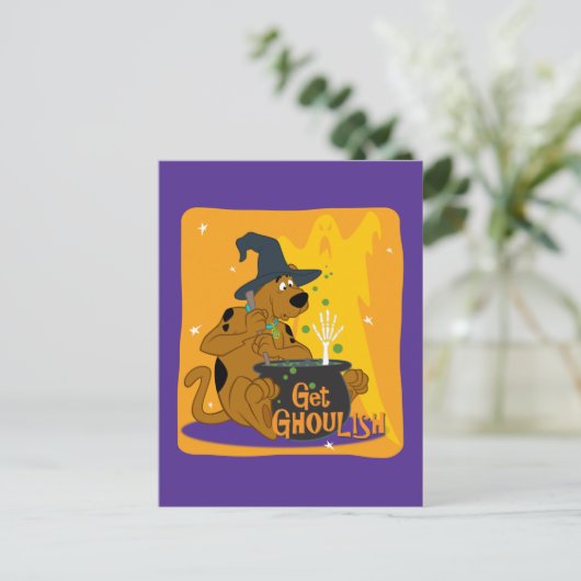Scooby-Doo Witch's Cauldron Briefkaart (Staand voorkant)