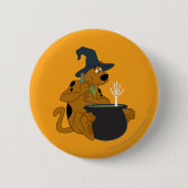 Scooby-Doo Witch's Cauldron Ronde Button 5,7 Cm (Voorkant)