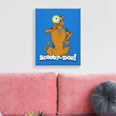 Scooby-Doo With Magnifying Glass Canvas Afdruk (Insitu (Woonkamer))
