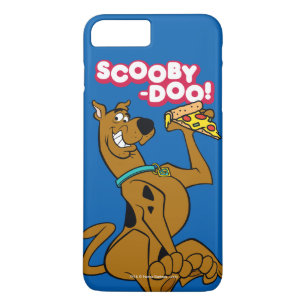 Scooby-Doo With Pizza Slice iPhone 8/7 Plus Hoesje