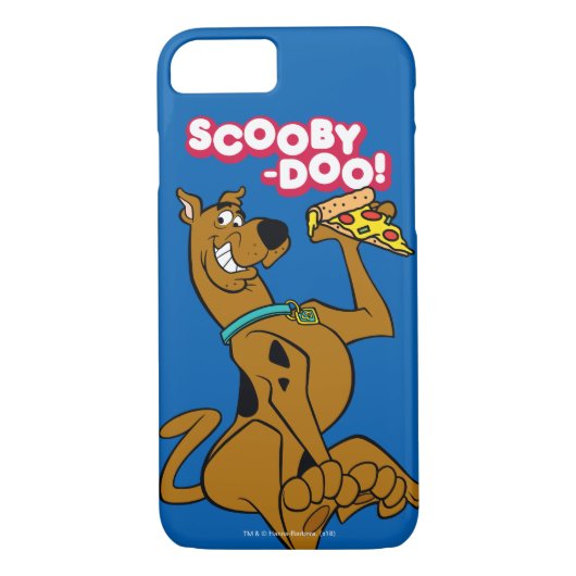 Scooby-Doo With Pizza Slice Case-Mate iPhone Case (Achterkant)