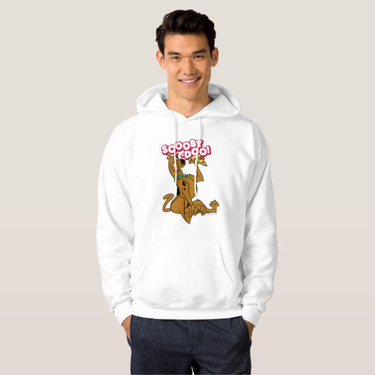 Scooby-Doo With Pizza Slice Hoodie (Voorkant volledig)