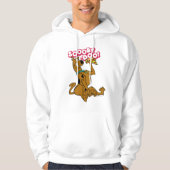 Scooby-Doo With Pizza Slice Hoodie (Voorkant)