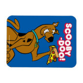 Scooby-Doo With Pizza Slice Magneet (Horizontaal)