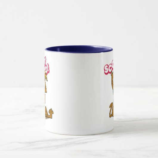 Scooby-Doo With Pizza Slice Mok (Midden)