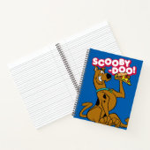 Scooby-Doo With Pizza Slice Notitieboek (Binnen)