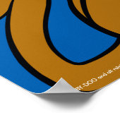 Scooby-Doo With Pizza Slice Poster (Hoek)