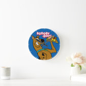Scooby-Doo With Pizza Slice Ronde Klok (Huis)
