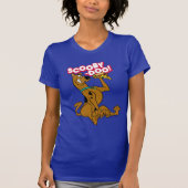 Scooby-Doo With Pizza Slice T-shirt (Voorkant)