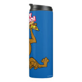 Scooby-Doo With Pizza Slice Thermosbeker (Geroteerd rechts)