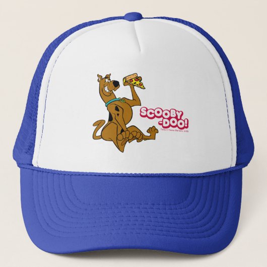 Scooby-Doo With Pizza Slice Trucker Pet (Voorkant)