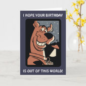 Scooby-Doo With UFO Kaart (Gele Bloem)