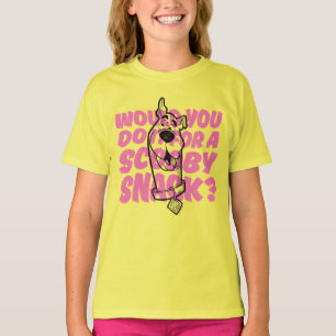 Scooby-Doo  Would You Do It For A Scooby Snack? T-shirt