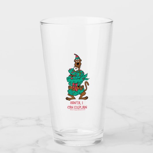 Scooby-Doo Wrapped In Wreaths Glas (Voorkant)