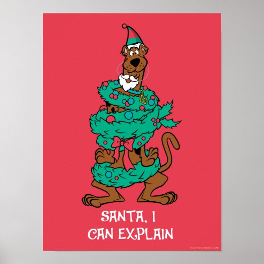 Scooby-Doo Wrapped In Wreaths Poster (Voorkant)