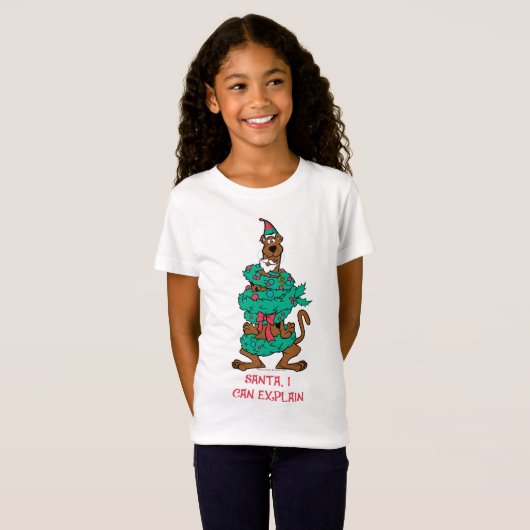 Scooby-Doo Wrapped In Wreaths T-shirt (Voorkant volledig)