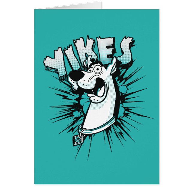 Scooby-Doo "Yikes!" Halftone Graphic (Voorkant)