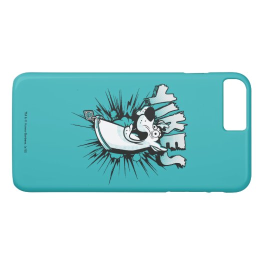 Scooby-Doo "Yikes!" Halftone Graphic Case-Mate iPhone Case (Achterkant (Horizontaal))