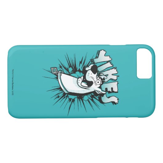 Scooby-Doo "Yikes!" Halftone Graphic Case-Mate iPhone Case (Achterkant (Horizontaal))