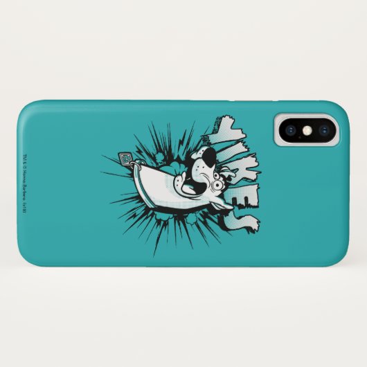 Scooby-Doo "Yikes!" Halftone Graphic Case-Mate iPhone Case (Achterkant (horizontaal))