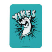 Scooby-Doo "Yikes!" Halftone Graphic Magneet (Verticaal)