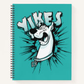 Scooby-Doo "Yikes!" Halftone Graphic Notitieboek (Voorkant)