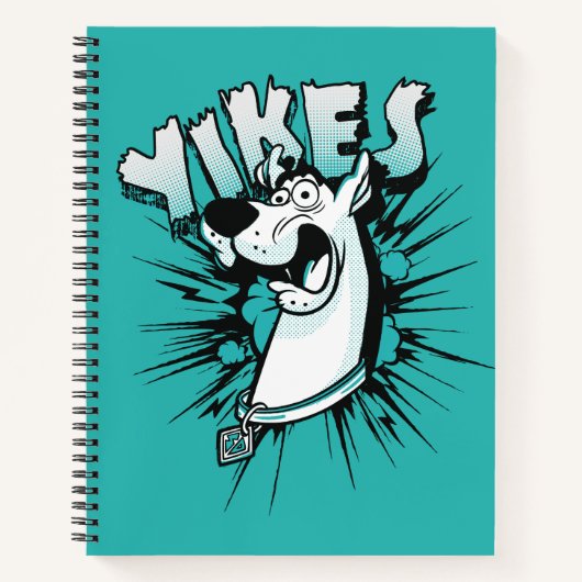 Scooby-Doo "Yikes!" Halftone Graphic Notitieboek (Voorkant)