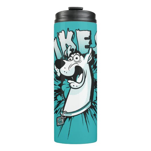 Scooby-Doo "Yikes!" Halftone Graphic Thermosbeker (Voorkant)