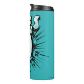 Scooby-Doo "Yikes!" Halftone Graphic Thermosbeker (Geroteerd rechts)