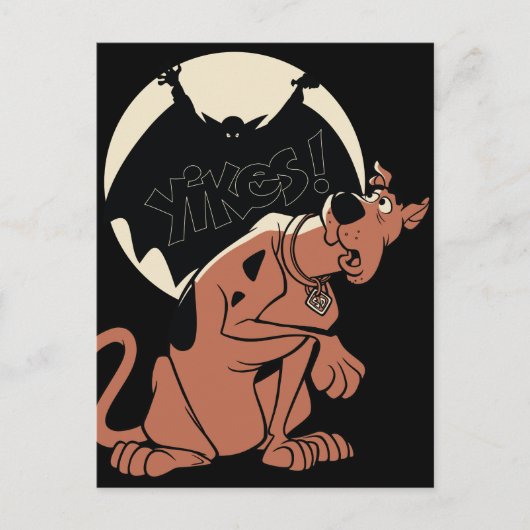 Scooby-Doo "Yikes!" Vampire Shadow Briefkaart (Voorkant)