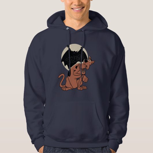 Scooby-Doo "Yikes!" Vampire Shadow Hoodie (Voorkant)