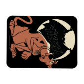 Scooby-Doo "Yikes!" Vampire Shadow Magneet (Horizontaal)