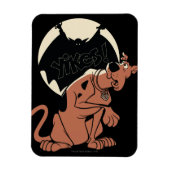 Scooby-Doo "Yikes!" Vampire Shadow Magneet (Verticaal)