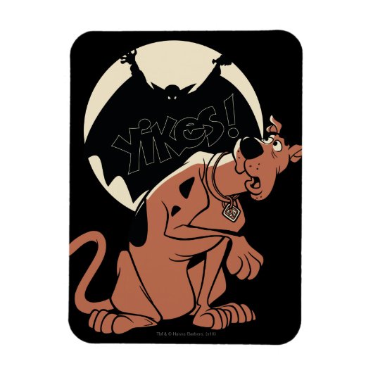 Scooby-Doo "Yikes!" Vampire Shadow Magneet (Verticaal)