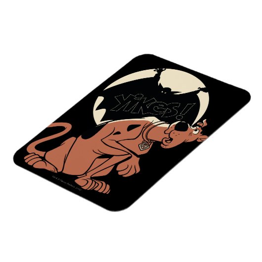Scooby-Doo "Yikes!" Vampire Shadow Magneet (Linkerzijde)