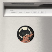 Scooby-Doo "Yikes!" Vampire Shadow Magneet (Insitu (Vaatwasser))