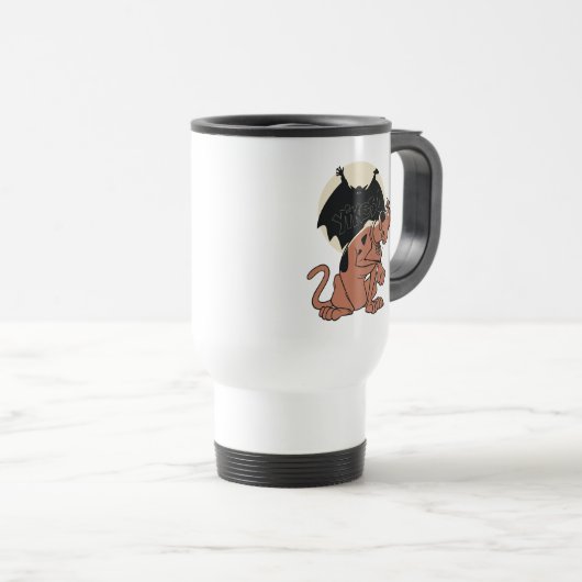 Scooby-Doo "Yikes!" Vampire Shadow Reisbeker (Voorkant rechts)