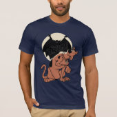 Scooby-Doo "Yikes!" Vampire Shadow T-shirt (Voorkant)