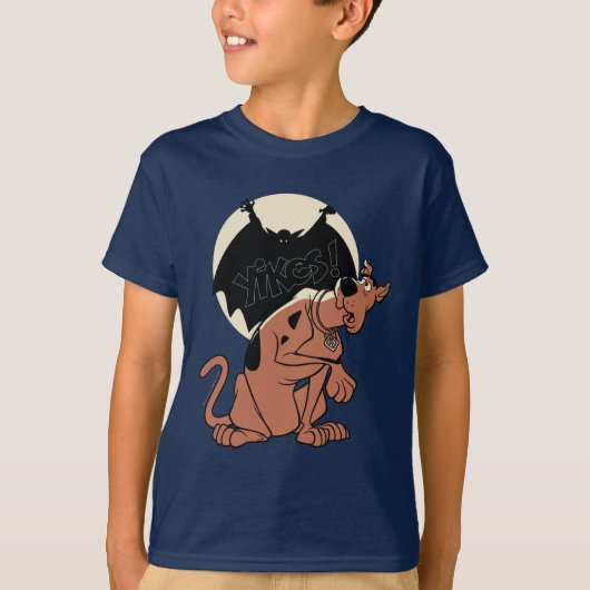 Scooby-Doo "Yikes!" Vampire Shadow T-shirt (Voorkant)