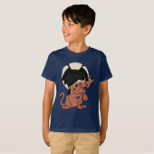 Scooby-Doo "Yikes!" Vampire Shadow T-shirt (Voorkant volledig)