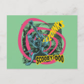 Scooby-Doo Zoinks Punk Gitaargrafiek Briefkaart (Voorkant)