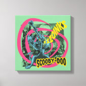 Scooby-Doo Zoinks Punk Gitaargrafiek Canvas Afdruk (Voorkant)