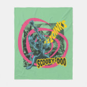 Scooby-Doo Zoinks Punk Gitaargrafiek Fleece Deken (Voorkant)