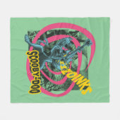 Scooby-Doo Zoinks Punk Gitaargrafiek Fleece Deken (Voorkant (Horizontaal))