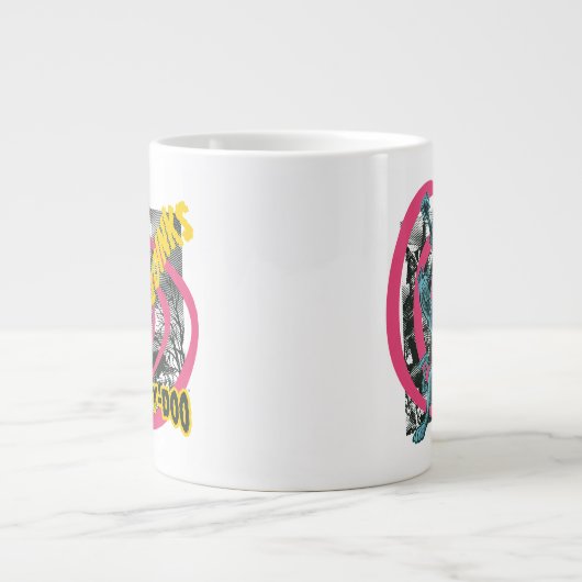 Scooby-Doo Zoinks Punk Gitaargrafiek Grote Koffiekop (Voorkant)