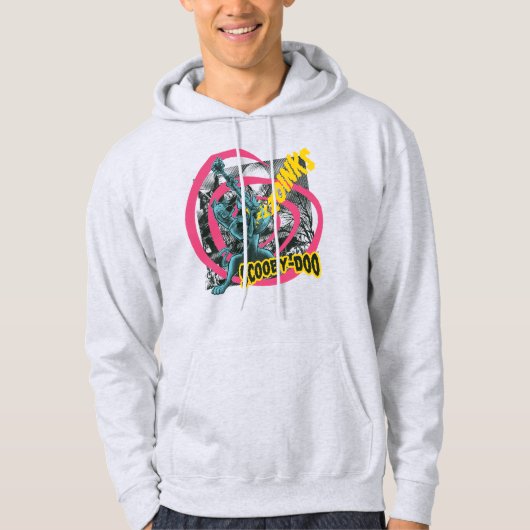 Scooby-Doo Zoinks Punk Gitaargrafiek Hoodie (Voorkant)