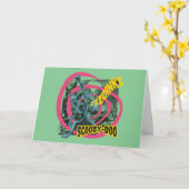 Scooby-Doo Zoinks Punk Gitaargrafiek Kaart (Gele Bloem)