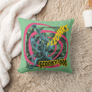 Scooby-Doo Zoinks Punk Gitaargrafiek Kussen