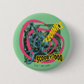 Scooby-Doo Zoinks Punk Gitaargrafiek Ronde Button 5,7 Cm (Voorkant)