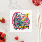 Scooby-Doo Zoinks Punk Gitaargrafiek Servet (Insitu)